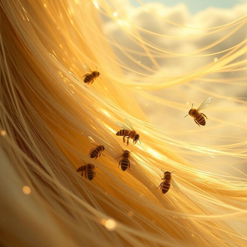 Dream : Bees in your hair in a dream