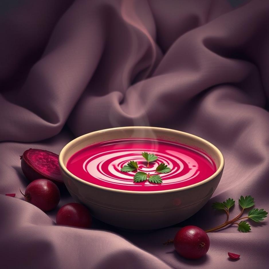 Dream : Beetroot soup in a dream