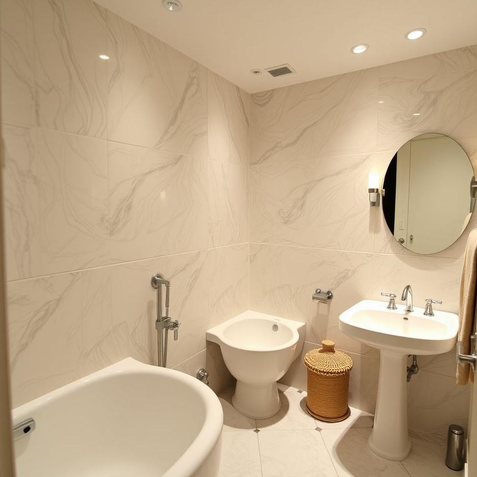 Dream : Being a bathroom