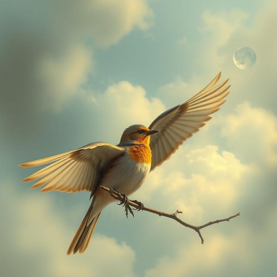 Dream : Being a bird with your ex-lover in a dream