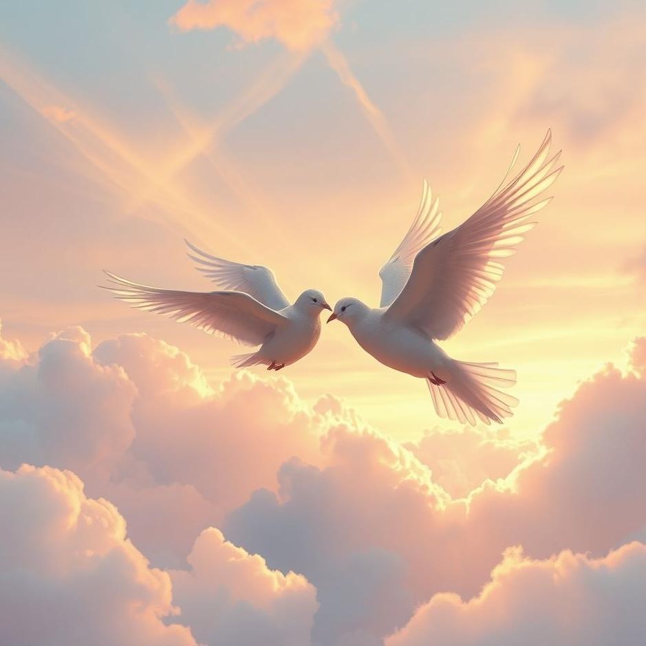 Dream : Being a bird with your lover in a dream