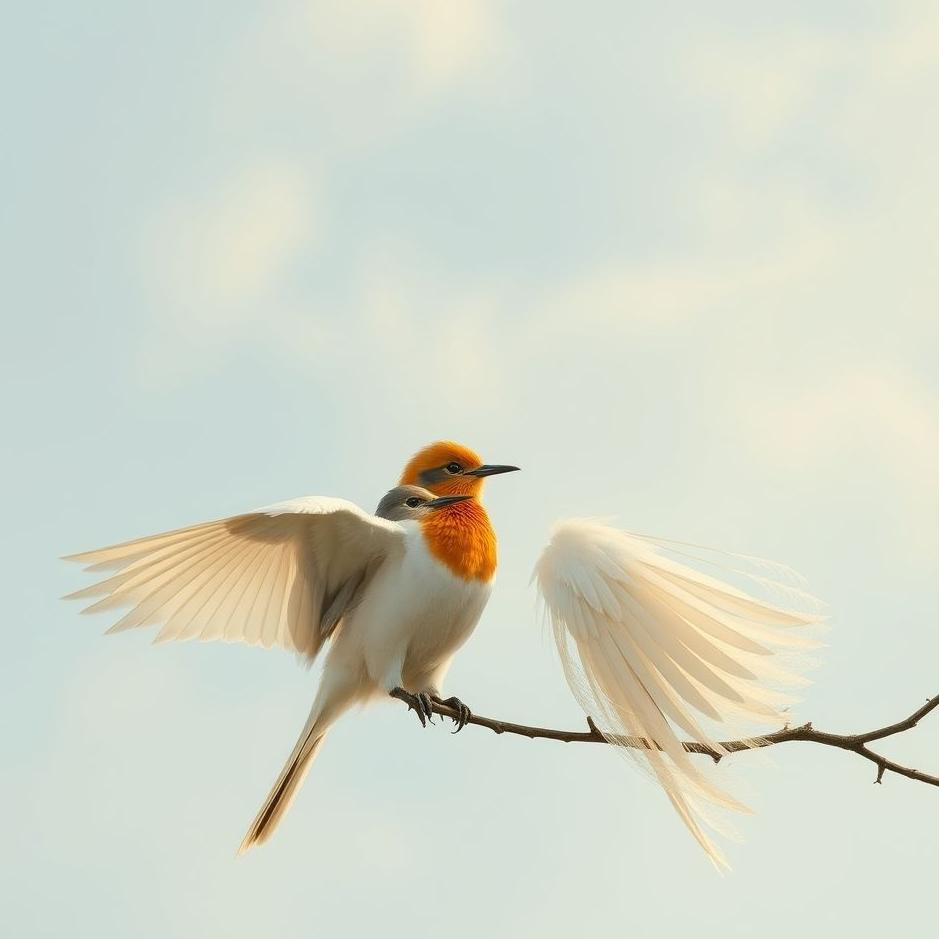 Dream : Being a bird with your spouse in a dream