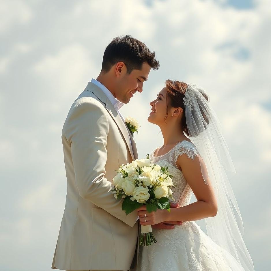 Dream : Being a bride and groom in a dream