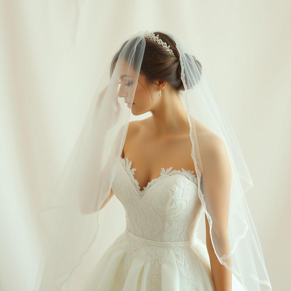 Dream : Being a bride and wearing a wedding dress in a dream