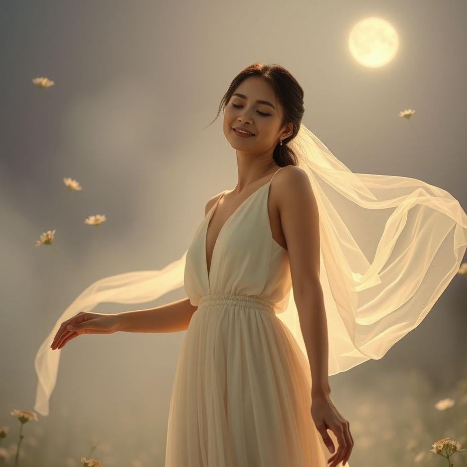 Dream : Being a bride without wearing a wedding dress in a dream