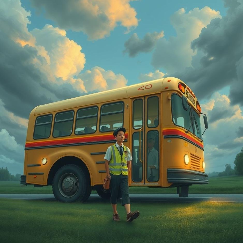 Dream : Being a bus attendant in a dream