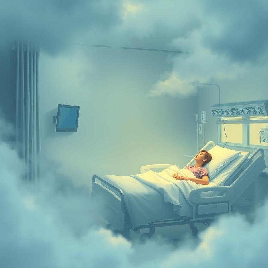 Dream : Being a companion in a hospital in a dream
