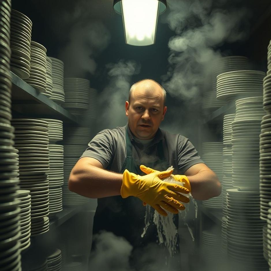 Dream : Being a dishwasher 