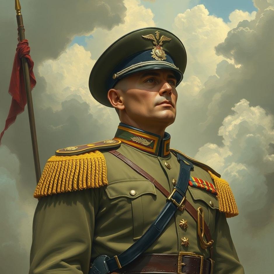 Dream : Being a general in a dream