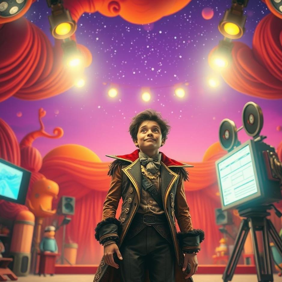 Dream : Being a movie actor in a dream