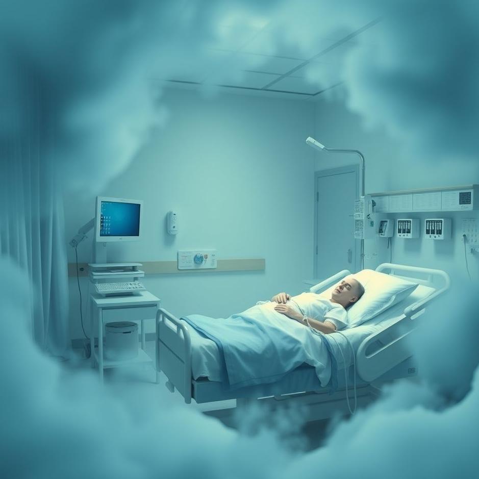 Dream : Being a patient in a hospital in a dream