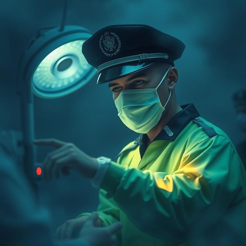 Dream : Being a police officer and seeing an operation in a dream