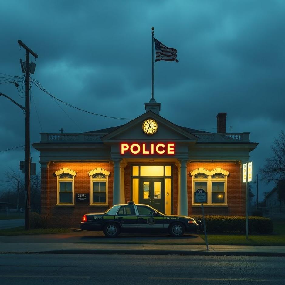 Dream : Being a police station in a dream