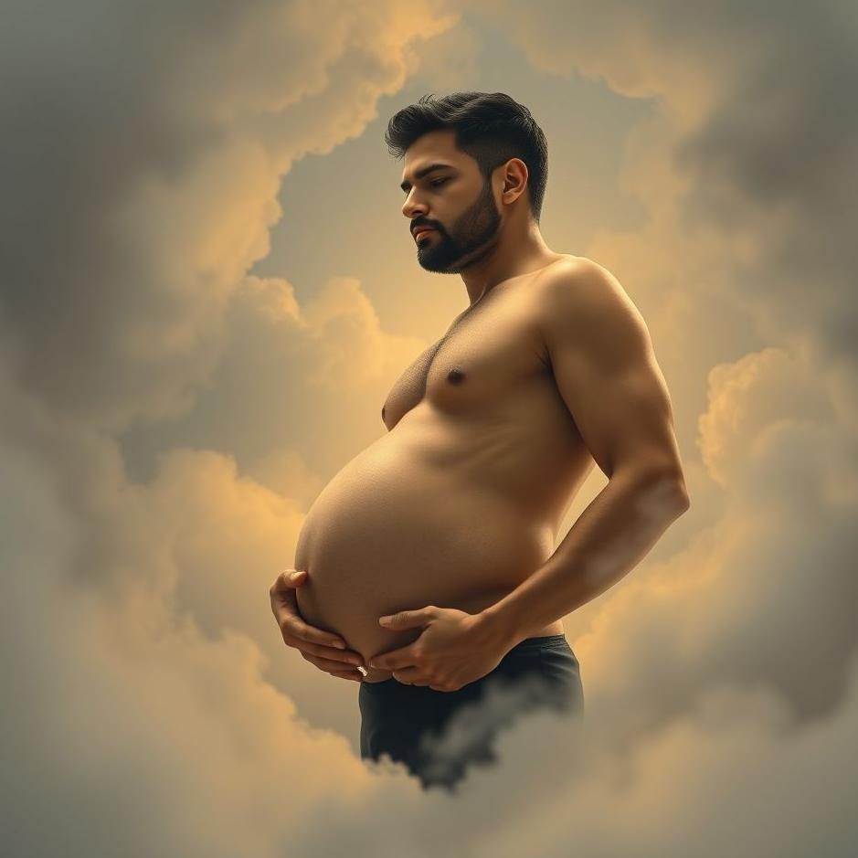 Dream : Being a pregnant man in a dream