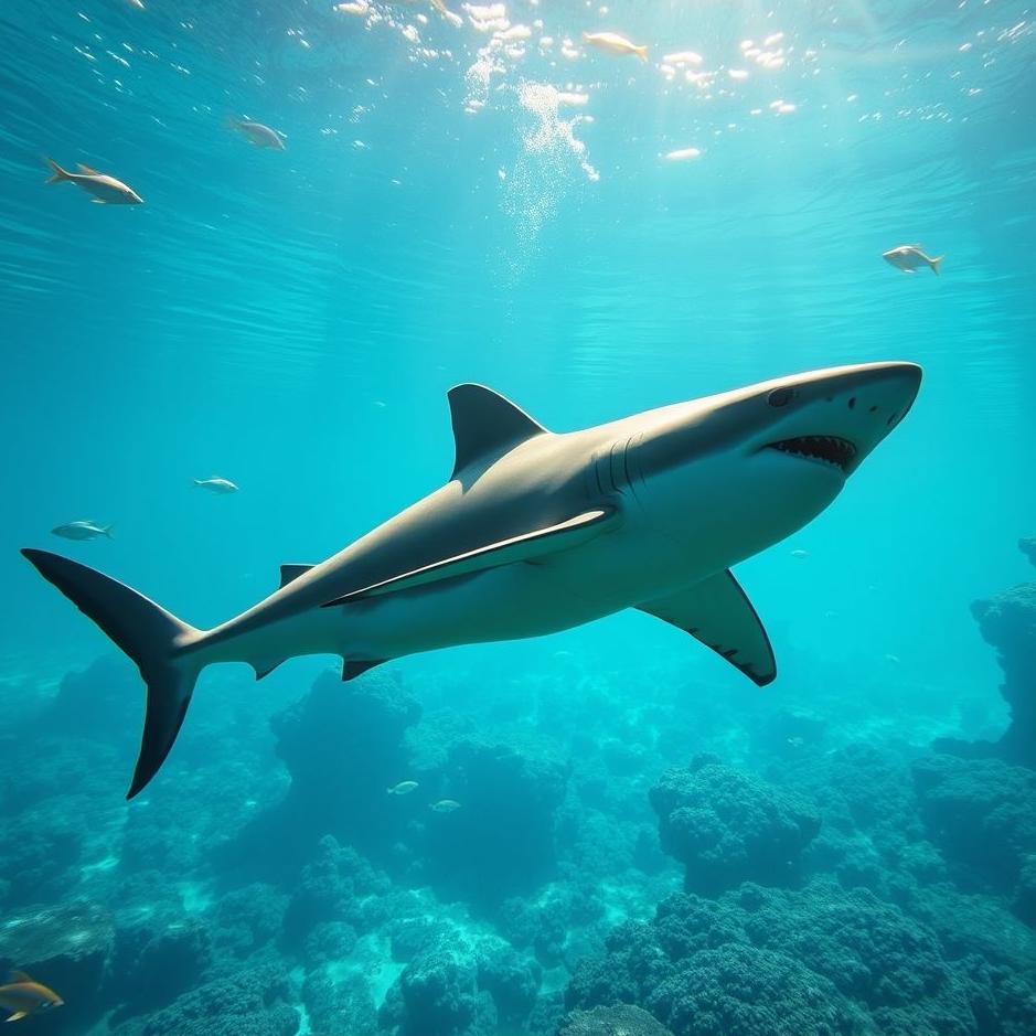 Dream : Being a shark in a dream