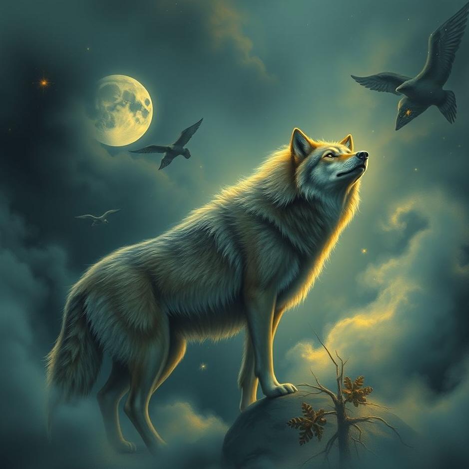 Dream : Being a wolf in a dream
