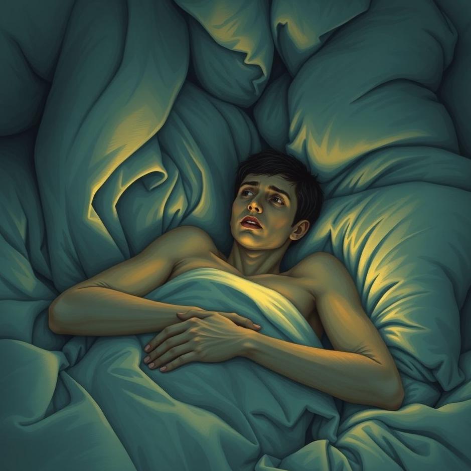 Dream : Being afraid and not being able to wake up in a dream