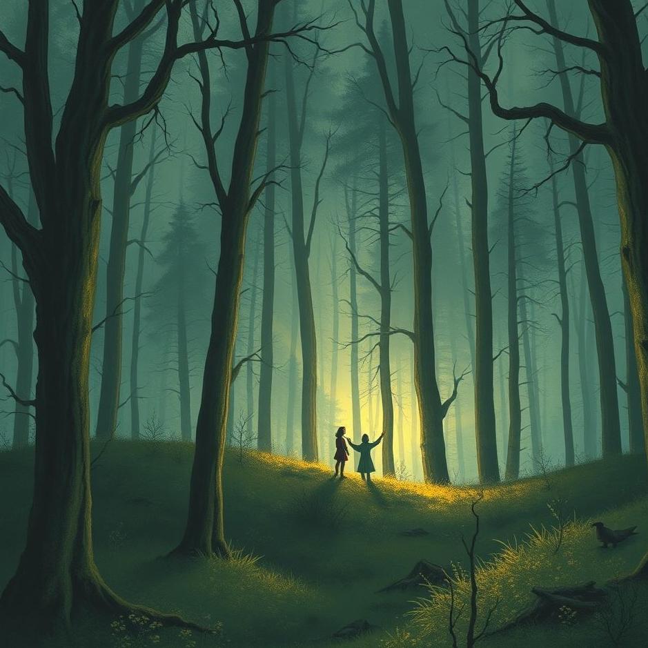 Dream : Being afraid in the forest in a dream