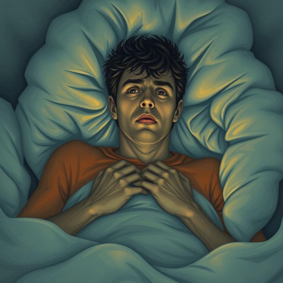 Dream : Being afraid of a man in a dream