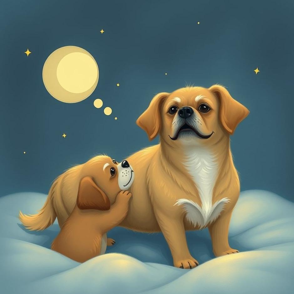 Dream : Being afraid of a small dog in a dream