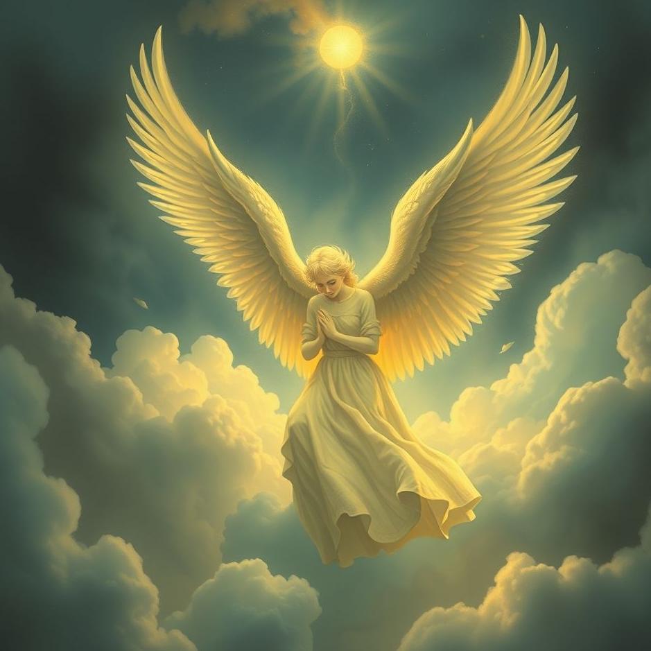 Dream : Being afraid of an angel in a dream