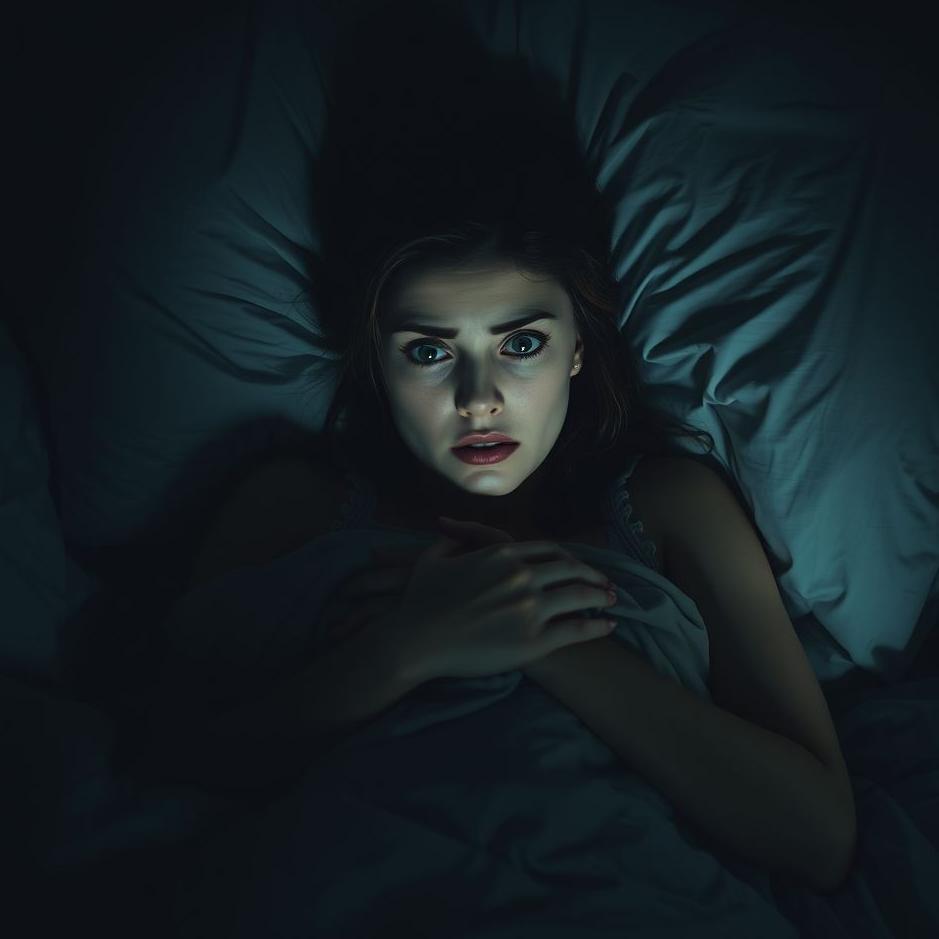 Dream : Being afraid of her husband in a dream