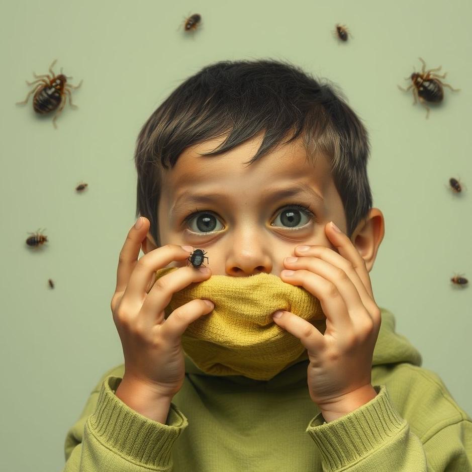 Dream : Being afraid of lice 