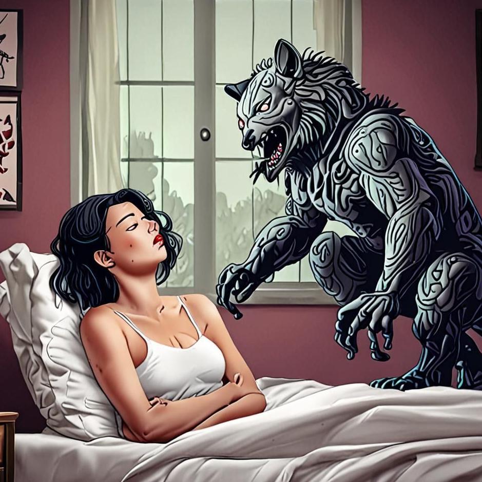 Dream : Being afraid of your lover in a dream