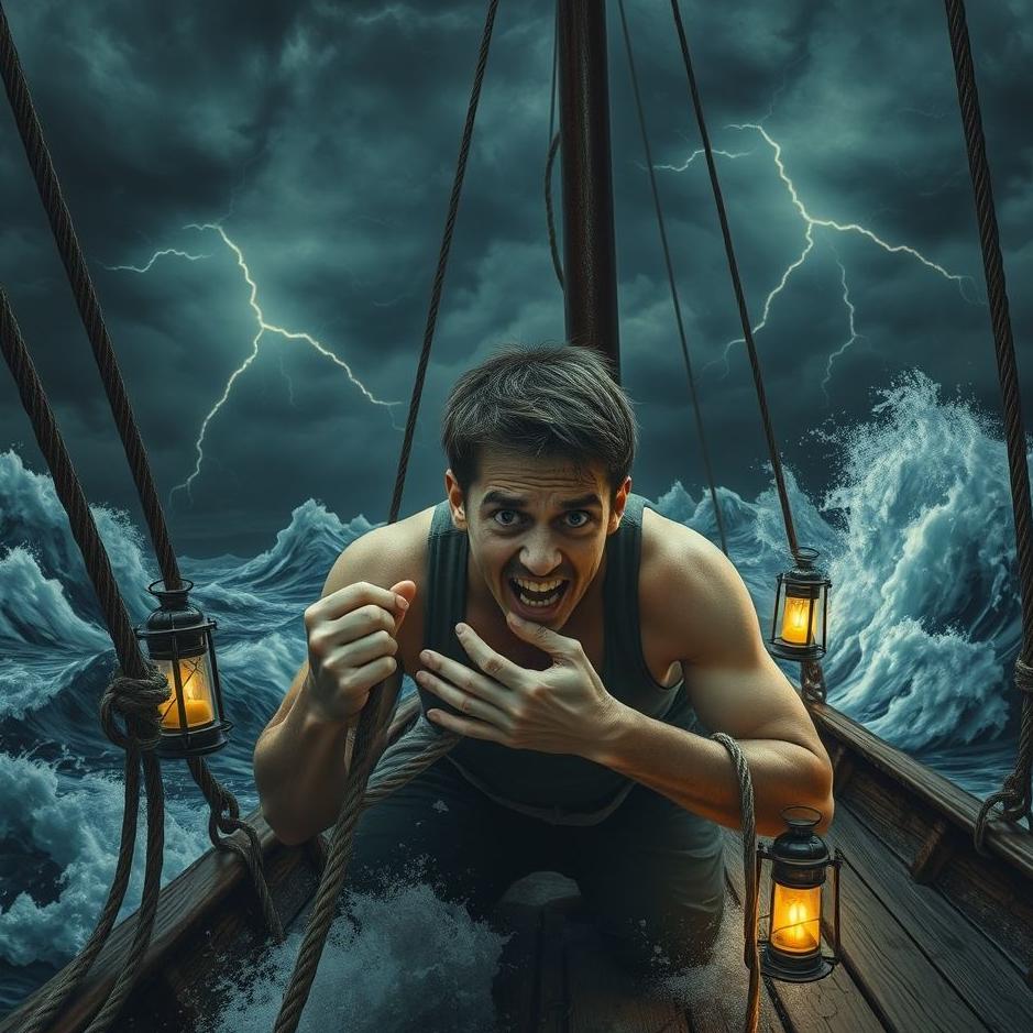 Dream : Being afraid on a ship in a dream