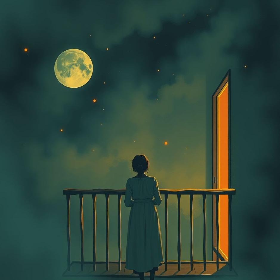 Dream : Being afraid on the balcony in a dream
