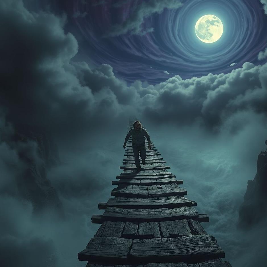 Dream : Being afraid while crossing a bridge in a dream
