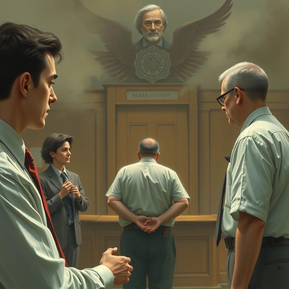 Dream Dictionary : Being arrested in court in a dream