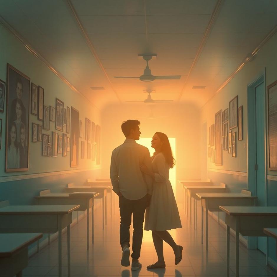 Dream : Being at school with your ex-lover in a dream