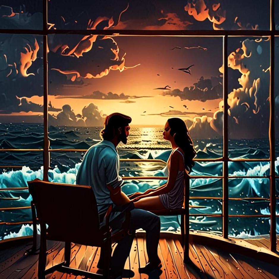 Dream : Being at sea with your lover in a dream