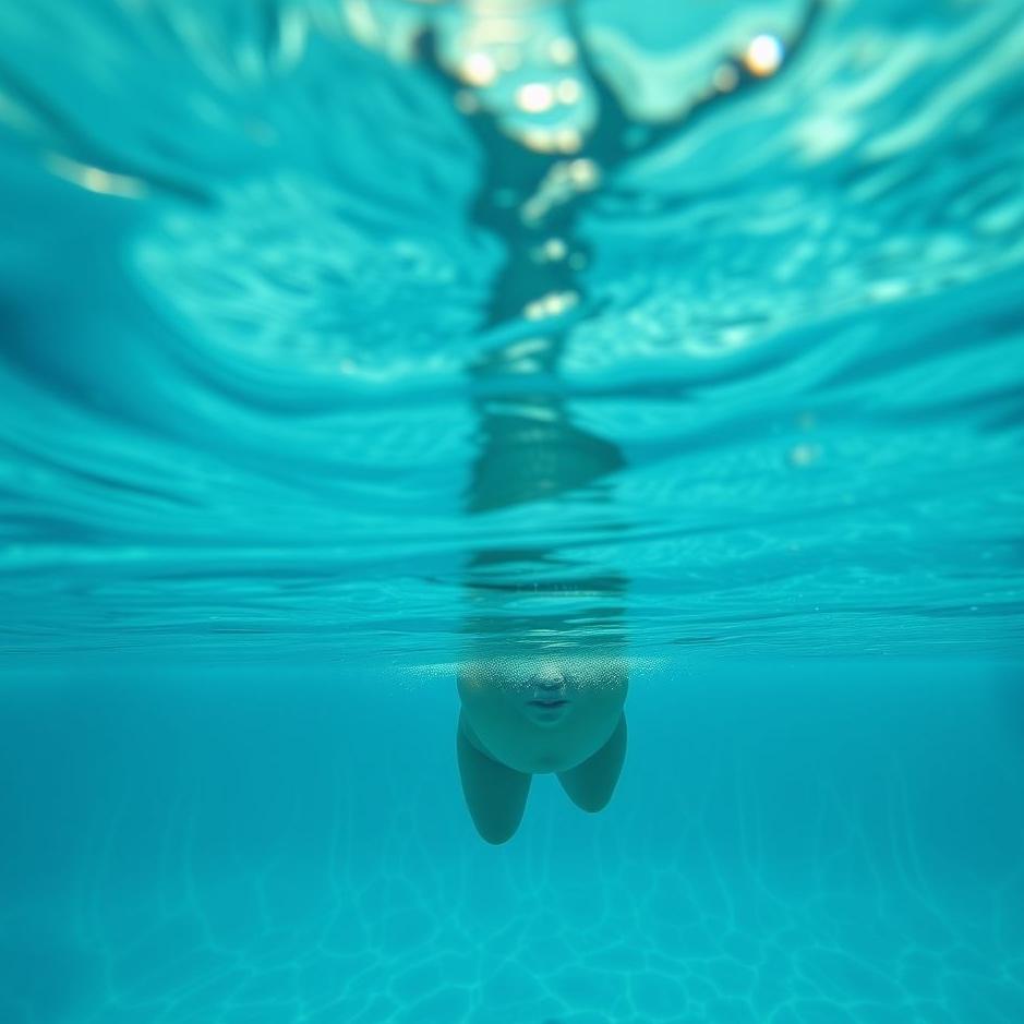 Dream : Being at the bottom of a pool in a dream