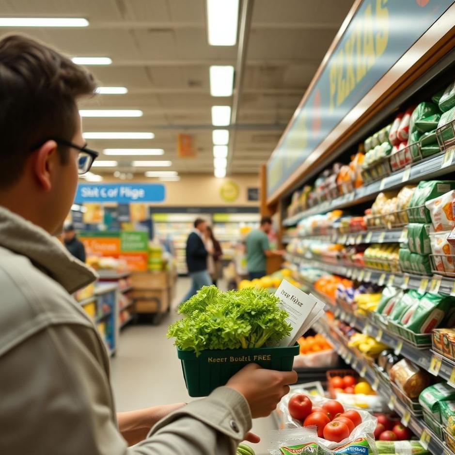 Dream : Being at the grocery store