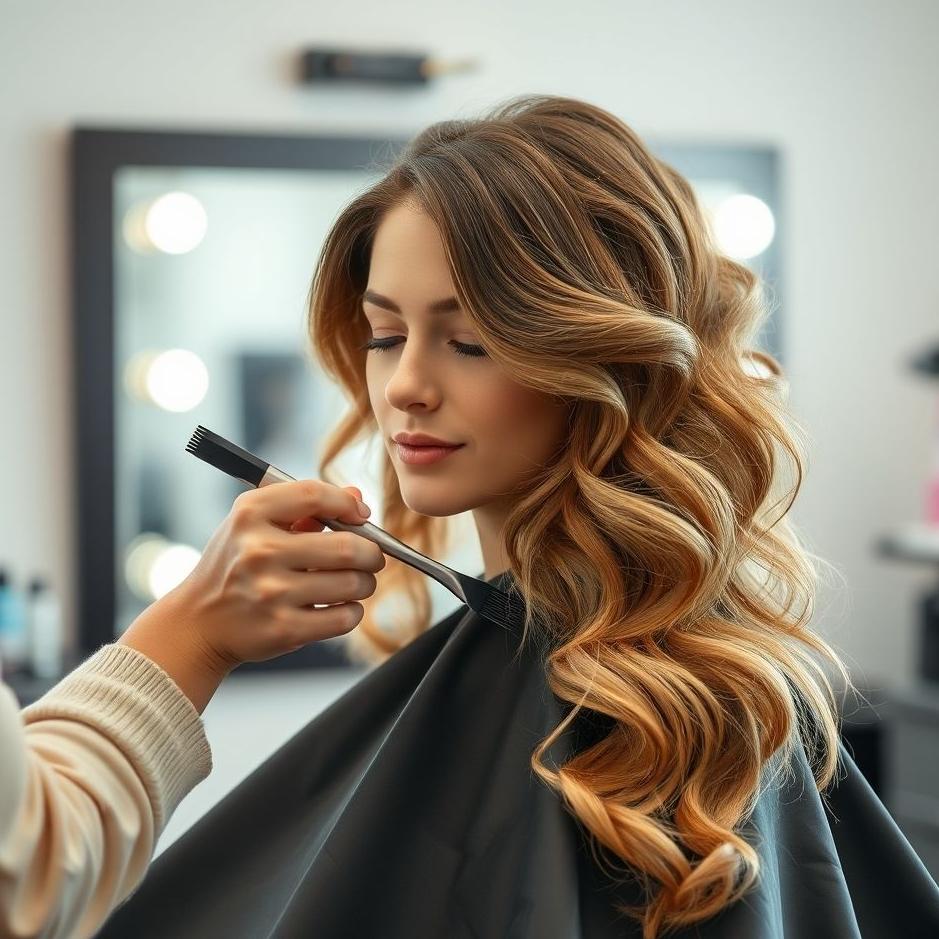 Dream : Being at the hairdresser in a dream