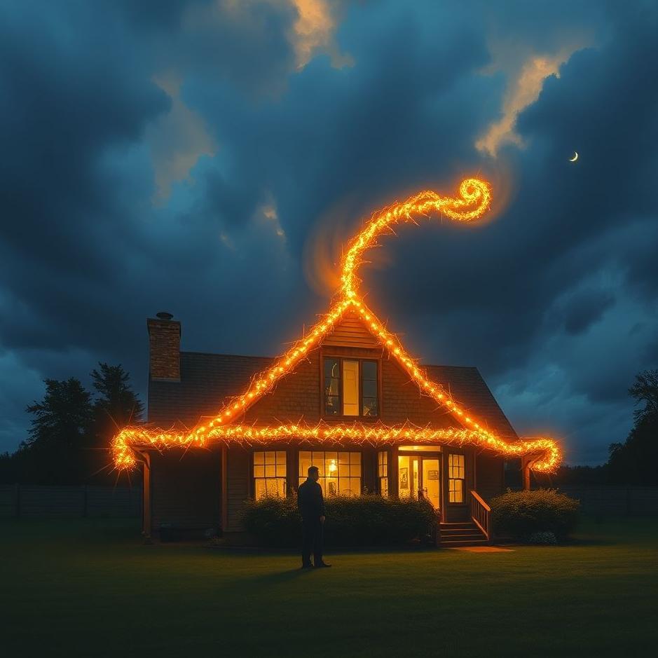 Dream : Being at the home of the tie in the dream