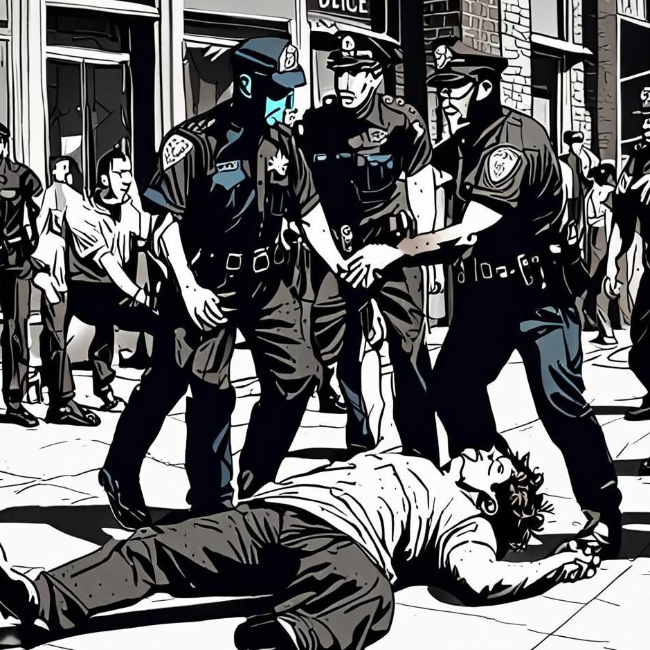 Dream : Being beaten by the police in a dream
