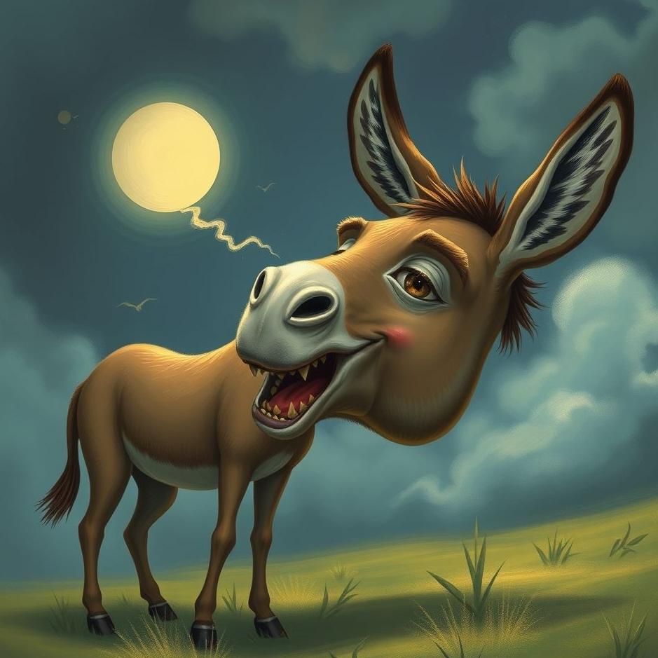 Dream : Being bitten by a donkey in a dream
