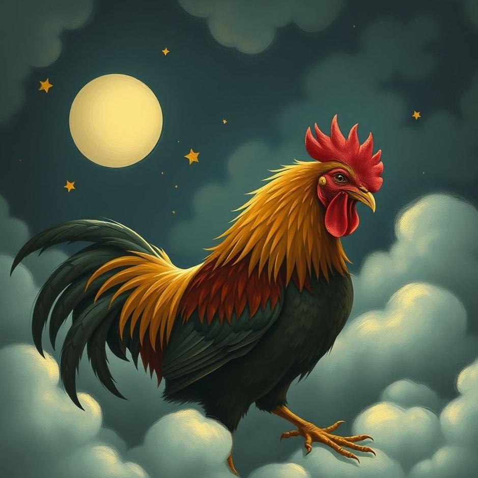 Dream : Being bitten by a rooster in a dream