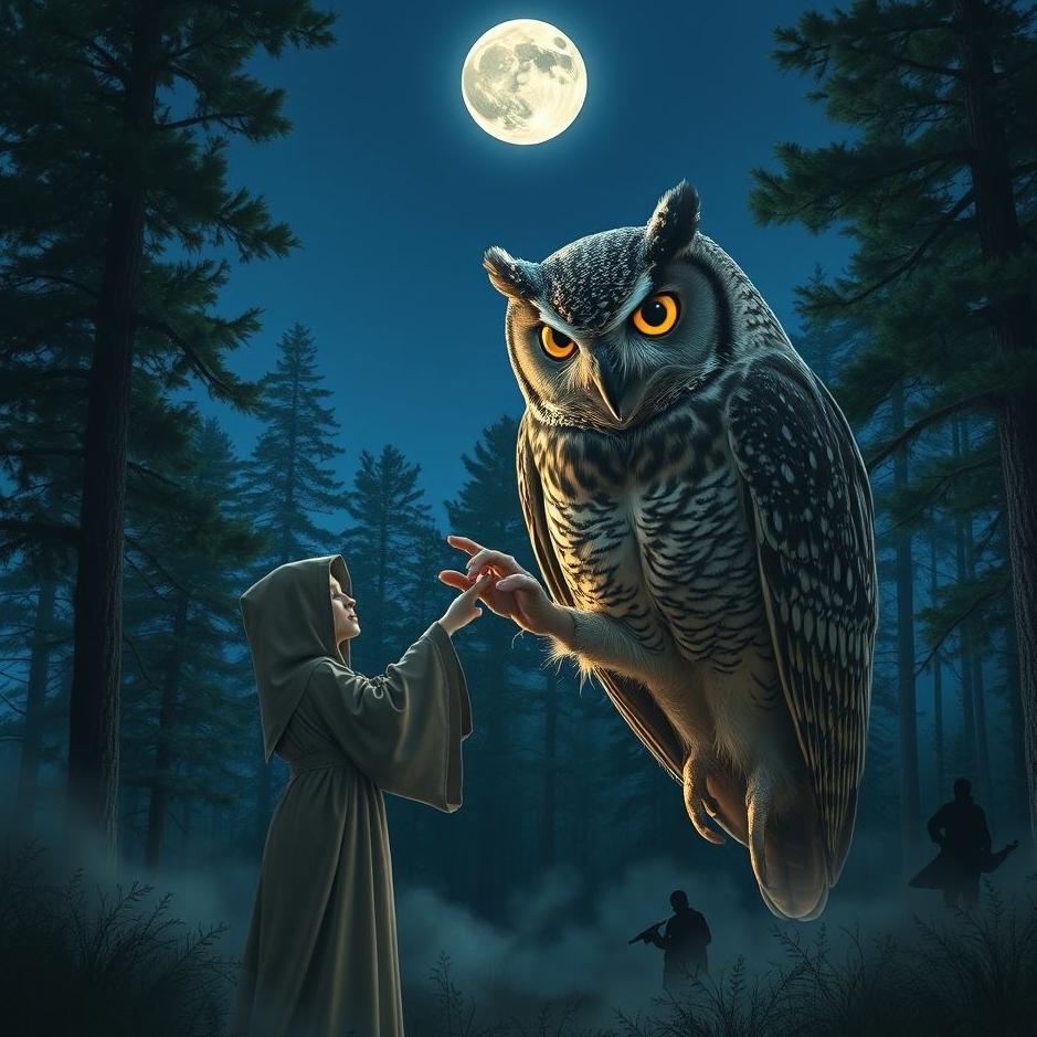 Dream : Being bitten by an owl 