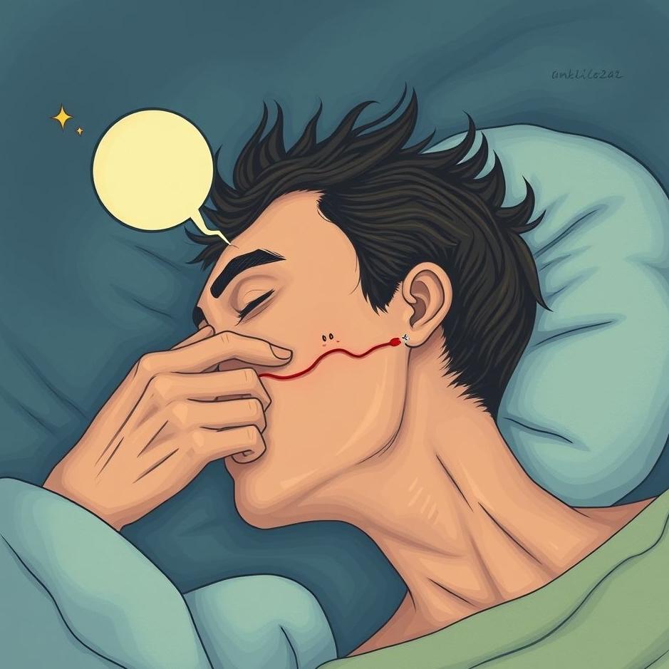 Dream : Being bitten on the ear in a dream