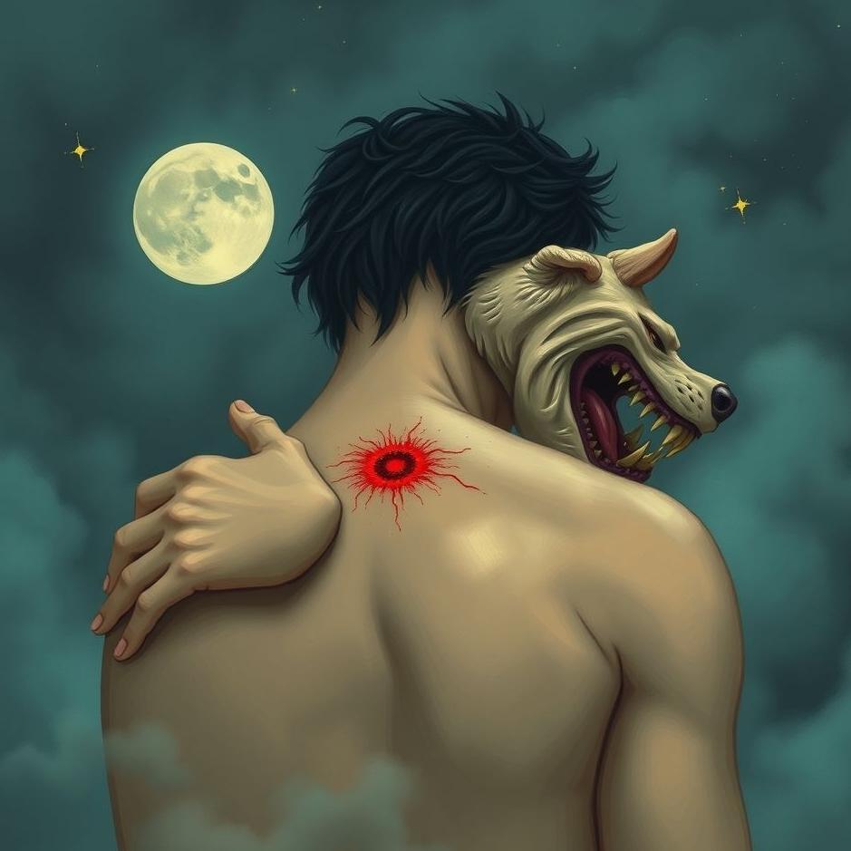 Dream : Being bitten on the shoulder in a dream