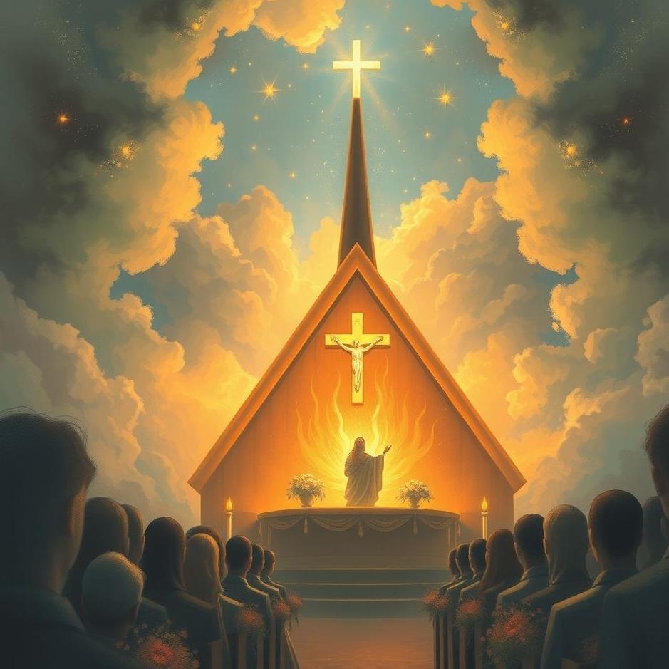 Dream : Being blessed in a church in a dream