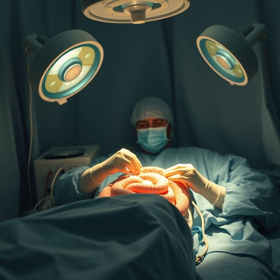 Dream : Being bowel surgery in the dream
