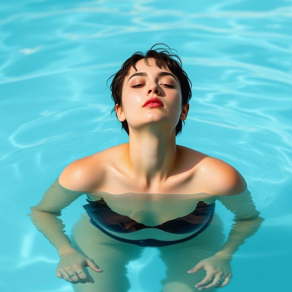 Dream : Being breathless in a pool