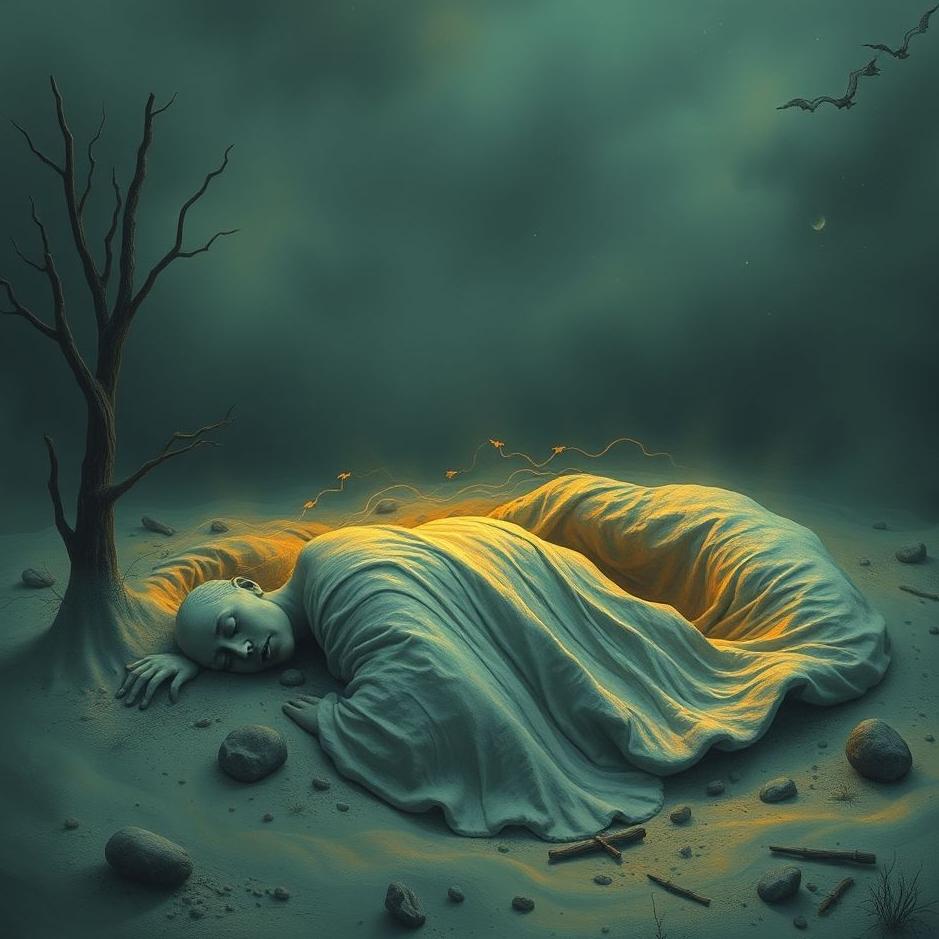 Dream : Being buried dead in a dream