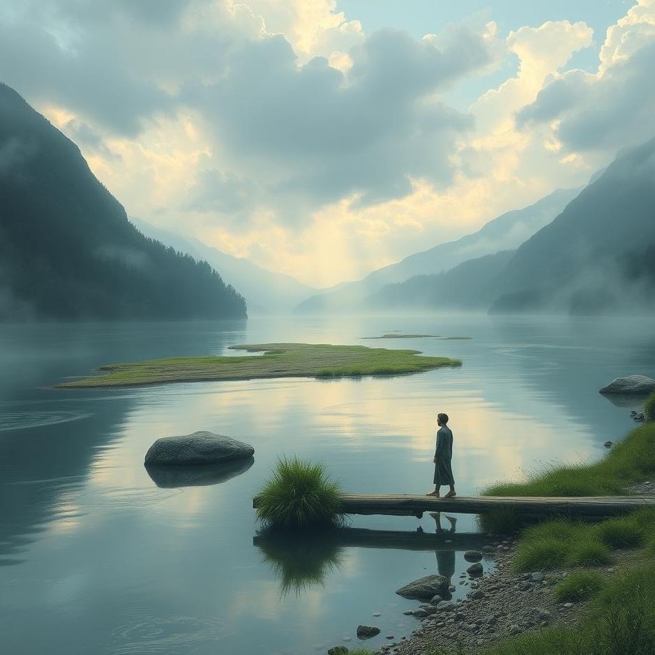 Dream : Being by the river in a dream