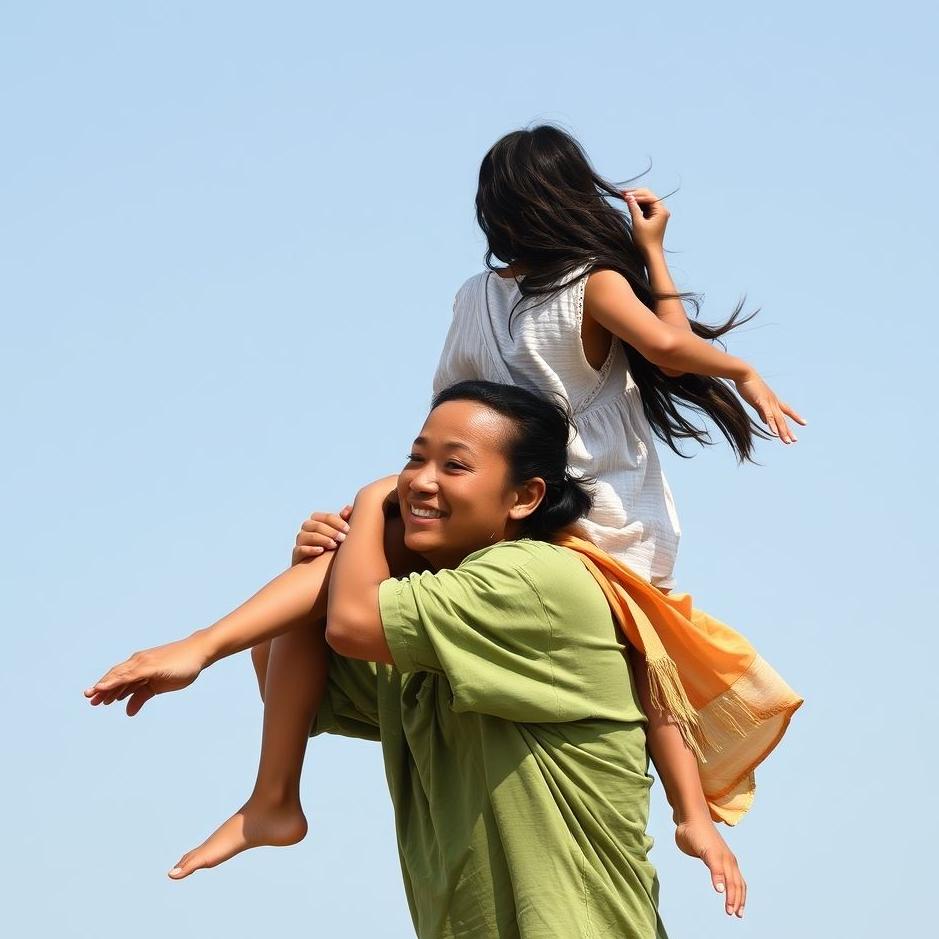 Dream : Being carried on your head